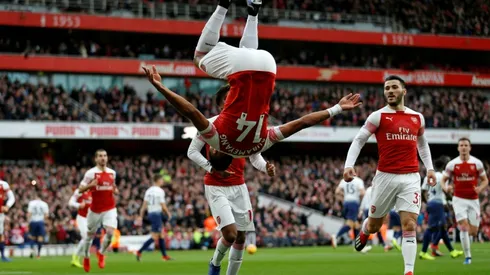 Arsenal stayed mentally strong to beat Tottenham, says Aubameyang