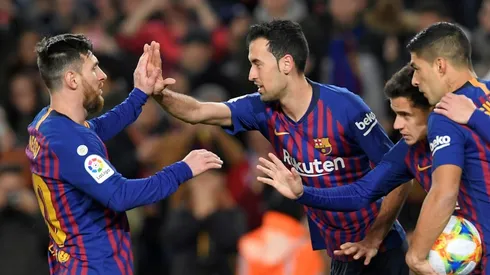 Sevilla hammering shows Barca want to win all three titles - Messi