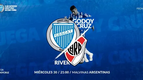 Where to find Godoy Cruz vs. River Plate on US TV and streaming