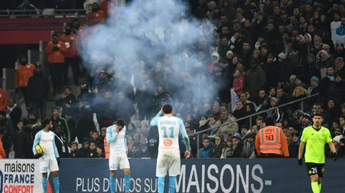 Marseille hit with stadium closure after firework incident