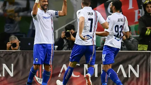 Quagliarella equals Batistuta Serie A record