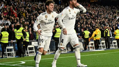 Ramos double puts Madrid within sight of the semi-finals