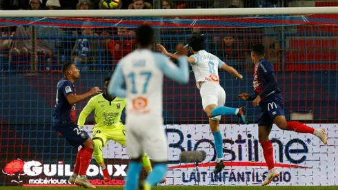Marseille halt slide with win at Caen