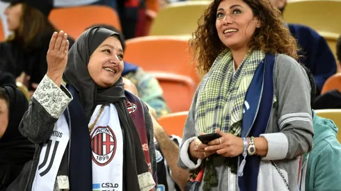 Women throng Saudi stadium for Italian Super Cup amid controversy