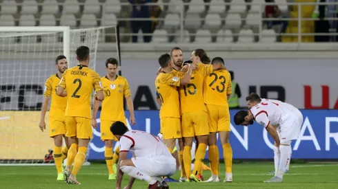 Late winner as 'helter-skelter' Australia down Syria to go through