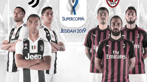 Where to find Juventus vs. Milan Supercoppa Italiana on US TV and streaming