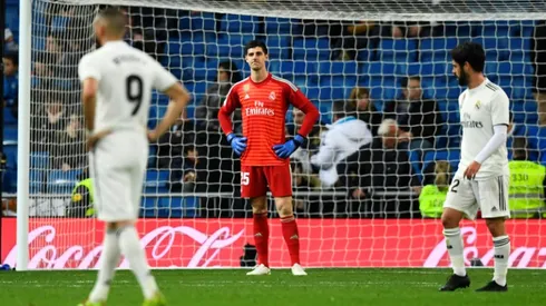 Blow for Real Madrid as Courtois suffers hip injury