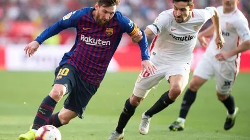 Messi treble fires Barcelona to thrilling win over Sevilla