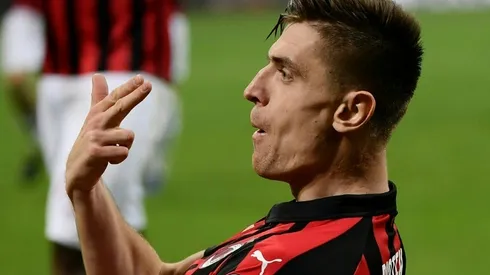 Piatek keeps AC Milan's Champions League ambitions on track