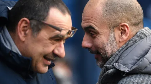 Guardiola relishes Man City stability as Chelsea's Sarri struggles