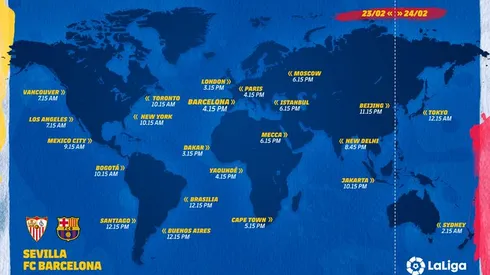 Where to find Sevilla vs. Barcelona on US TV: Feb. 22, 2019