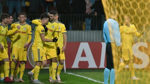 Arsenal beaten by BATE as Lacazette sent off
