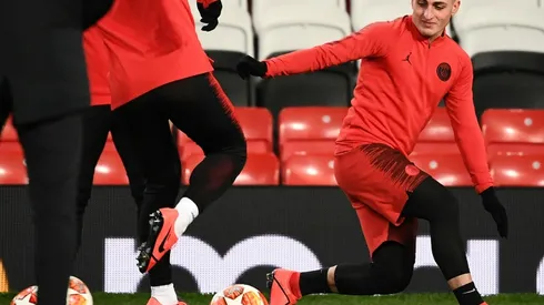 Verratti starts for injury-hit PSG at Man Utd