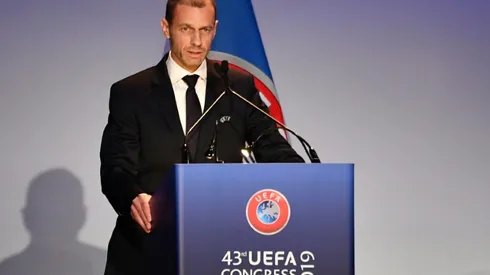 UEFA president Ceferin promises bright future in new four-year term