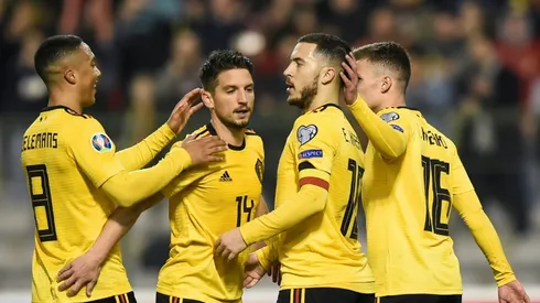 Hazard lifts Belgium in Euro qualifying as Depay triggers Dutch rout