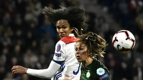 Le Sommer and Renard give holders Lyon first-leg edge over Wolfsburg