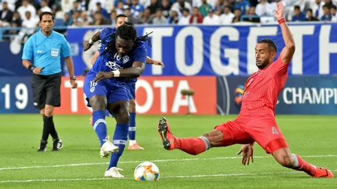 Gomis strikes as Al Hilal down Qatari champions Al Duhail