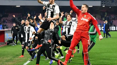 Juve put one hand on title after after squeezing past Napoli