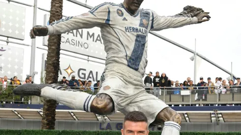 Galaxy honour David Beckham on MLS opening day