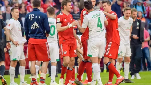 Golden oldie Pizarro out to spoil Bayern's double dreams