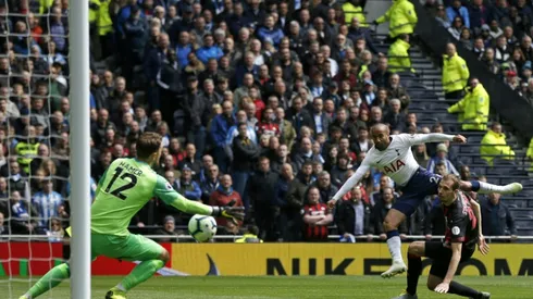 No Kane? No problem as Lucas treble fires Spurs into third