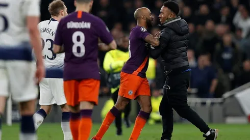 UEFA charges Tottenham over Champions League pitch invasion