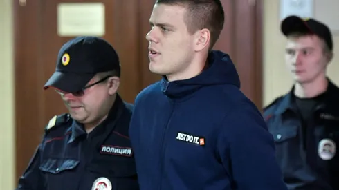 Assault trial of Russian footballers begins