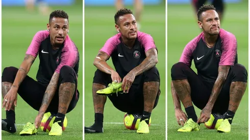 Neymar visits recovering Pele in hospital