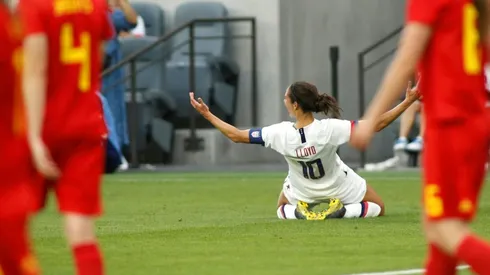 Lloyd nets two as USA clobber Belgium 6-0 in friendly