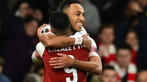 Emery cautious as Lacazette, Aubameyang edge Arsenal towards Europa League final