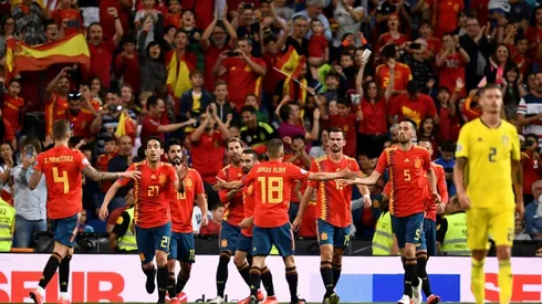 Spain get better of Sweden as Ireland labour against Gibraltar