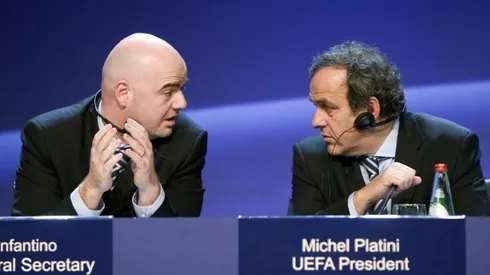 Platini blasts Infantino, says he has 'no legitimacy'