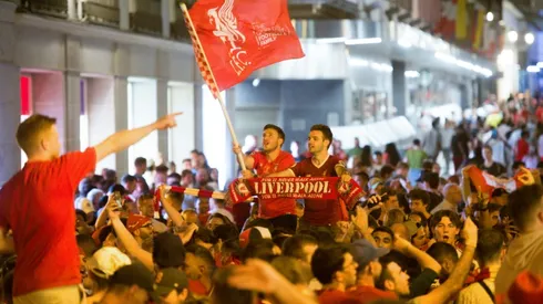 Jubilant Liverpool fans celebrate Champions League win in Madrid