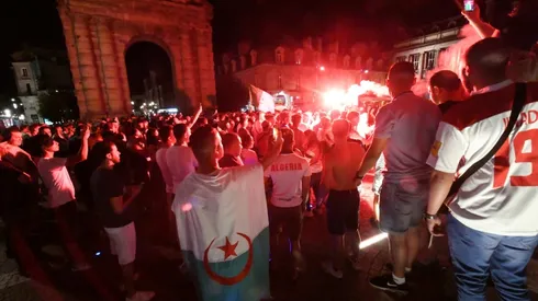 Algerian football fans spark national identity debate in France