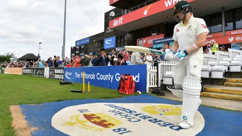 Australia star Smith bats in first match since being concussed