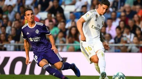 Real Madrid confirm James calf injury