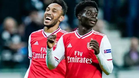 'Dream come true' as teen Saka shines for Arsenal in Europe
