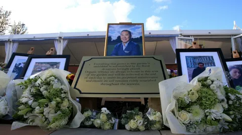 Leicester open garden to honour chairman killed in helicopter crash