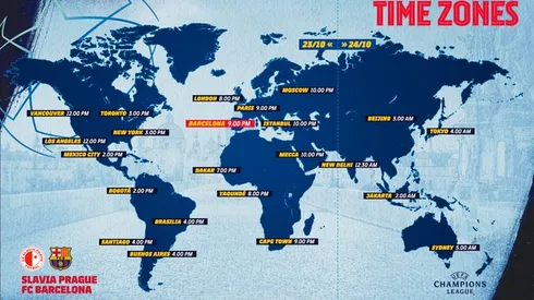 Where to find Slavia Prague vs. Barcelona on US TV and streaming