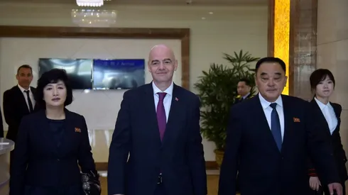 FIFA president 'disappointed' by empty stands at Koreas qualifier