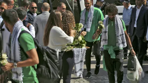 Saudi fans delight in West Bank game, shrug off geopolitics