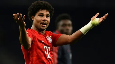 Bayern's rout of Spurs sent "big message" says four-goal Gnabry