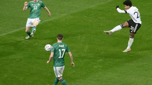 Gnabry hits treble as 'confident' Germany hammer Northern Ireland