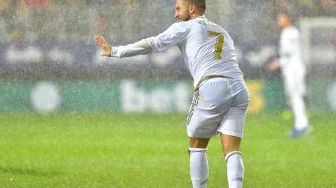 Hazard dazzles as Real Madrid destroy Eibar