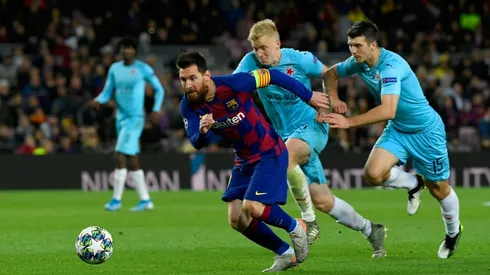 Barcelona stumble to home draw against Slavia