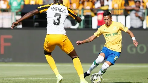 Uruguayan Sirino nets twice as Sundowns squeeze into semi-finals