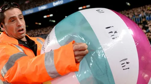 Barca fined for Clasico beach ball incident