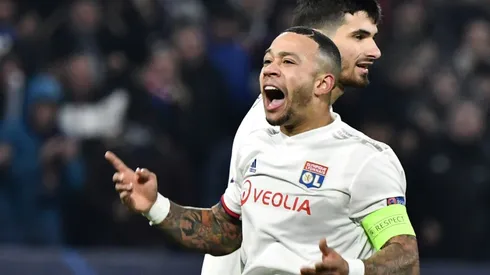 Lyon players, fans clash after Depay secures last 16 spot