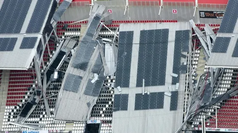 Alkmaar's stadium ready for Ajax clash after roof collapse