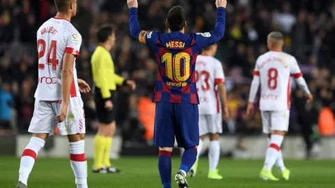 Messi hat-trick breaks La Liga record as Barca put five past Mallorca